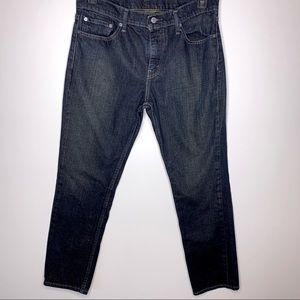 Levi Strauss & Co Mens Blue Jeans classic blue jeans 33/30 dark wash jeans